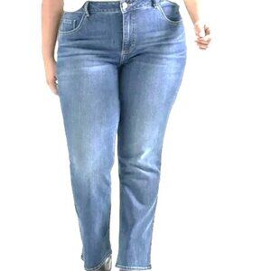 No Boundaries Womens Plus Straight Leg Jeans Size 19W